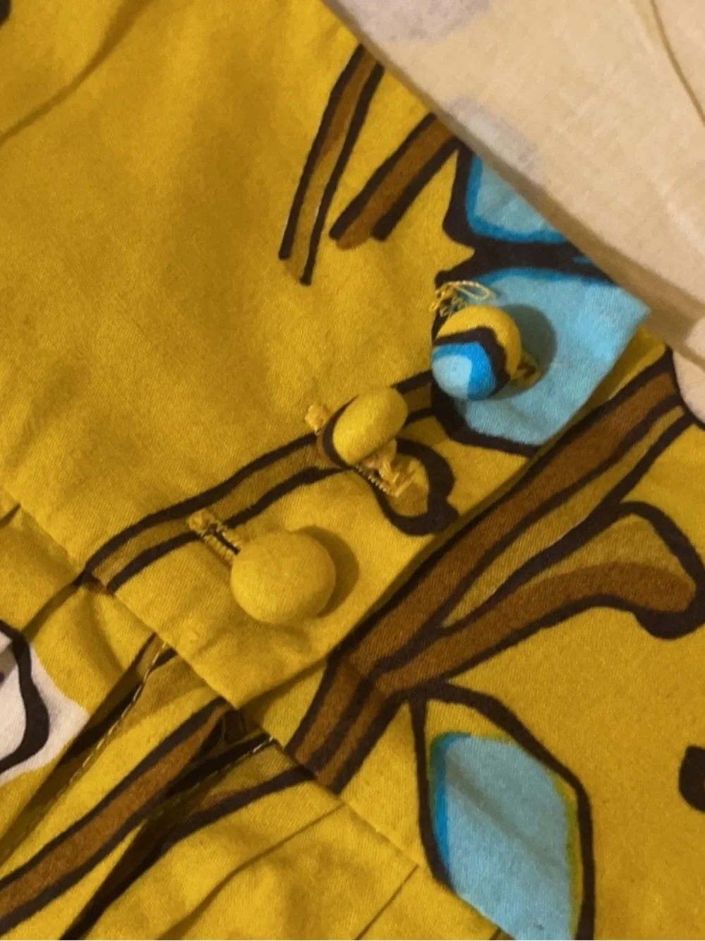 J.Crew Yellow Floral Criss Cross Back Fit & Flare Sundress w/ Pockets